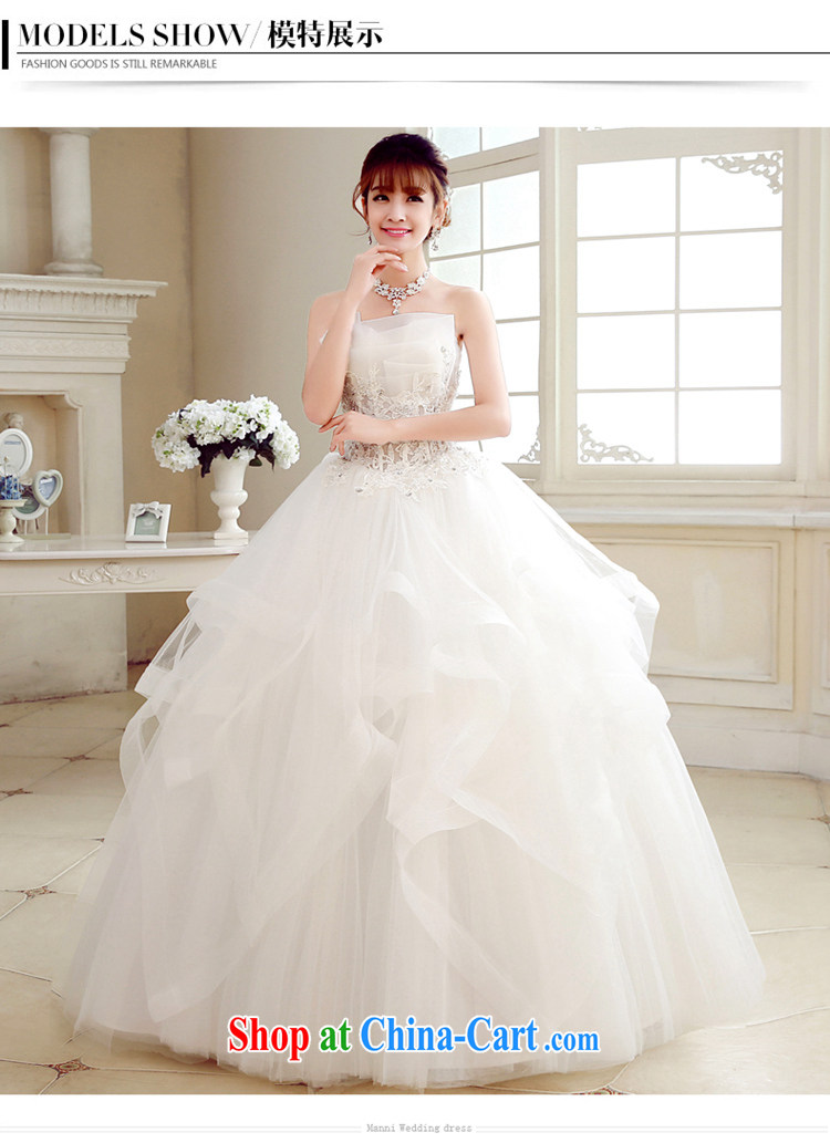 Time Syria, Japan, and South Korea wedding dress bride's perspective of Mary Magdalene sense chest Korean version with the Code Princess shaggy dress tie wedding dress dress 2015 new white M pictures, price, brand platters! Elections are good character, the national distribution, so why buy now enjoy more preferential! Health