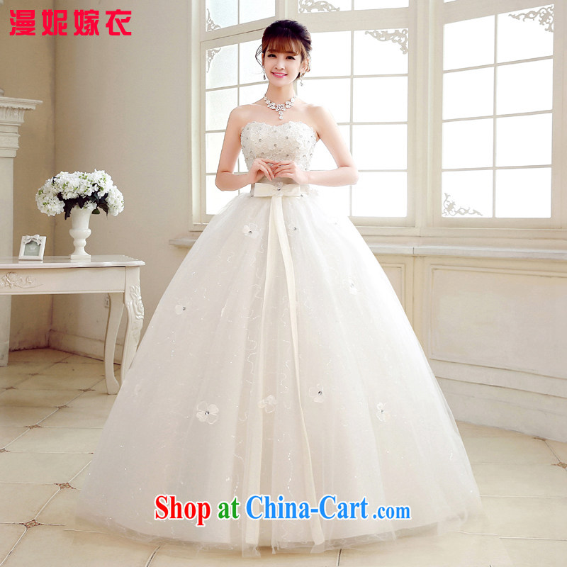 man she married Yi, Japan, and South Korea wedding dress wiped chest wedding with wedding dresses larger graphics thin beauty marriage bowtie bridal replacing white XXL