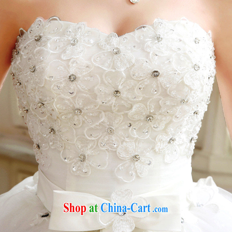 man she married Yi, Japan, and South Korea wedding dress wiped chest wedding with wedding dresses larger graphics thin beauty marriage bowtie bridal replacing white XXL, time, and, on-line shopping