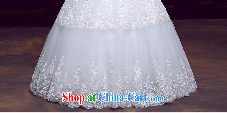 The married Yi wedding dresses new 2015 Korean-style bare chest beauty with shaggy dress sweet bride parquet drill yarn white XS pictures, price, brand platters! Elections are good character, the national distribution, so why buy now enjoy more preferential! Health