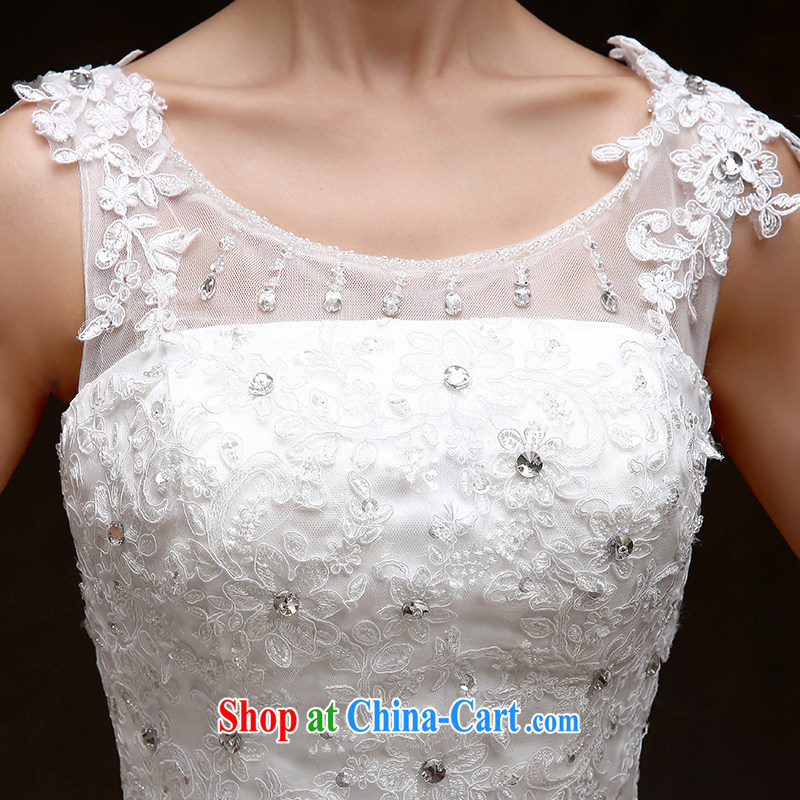 7 color 7 tone Korean version spring 2015 New with graphics thin lace retro double-shoulder bag large code drill bridal wedding dresses H 066 white tailored to 7-Color 7 tone, shopping on the Internet
