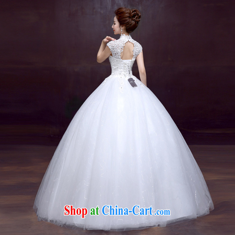 Dumping the married Yi wedding dresses new 2015 graphics thin lace with attached also sexy sweet Princess bride wedding female white XXL, dumping the woman, shopping on the Internet