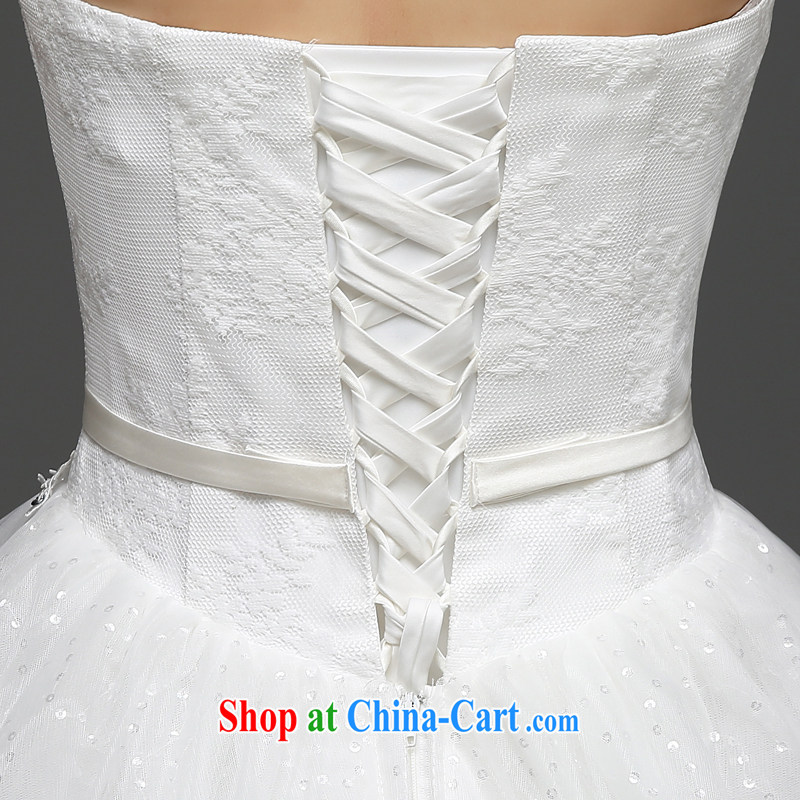 7-Color 7 tone Korean version 2015 new stylish-also-panelled drill marriages lace straps with wedding dresses H 068 white XS, 7 color 7 tone, shopping on the Internet