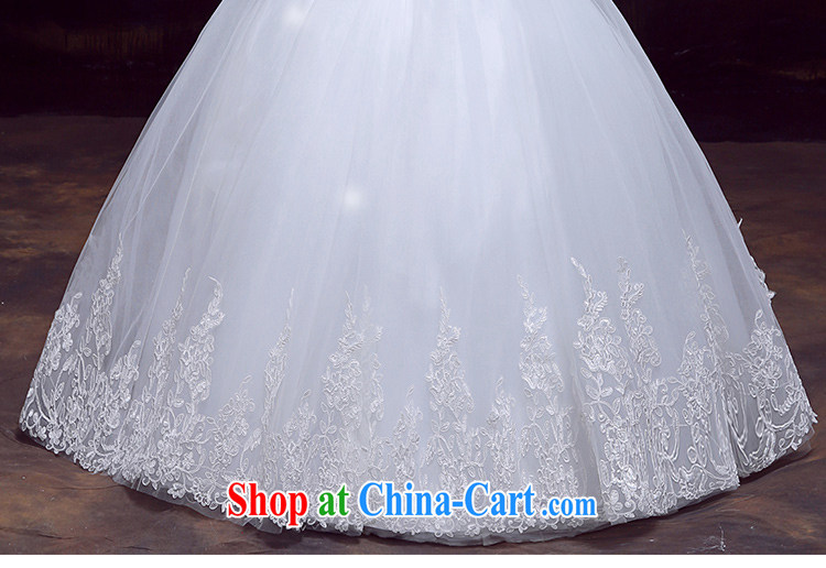 The married Yi wedding dresses new 2015 shoulders deep V-neck beauty with sweet Princess bridal wedding white XXL pictures, price, brand platters! Elections are good character, the national distribution, so why buy now enjoy more preferential! Health