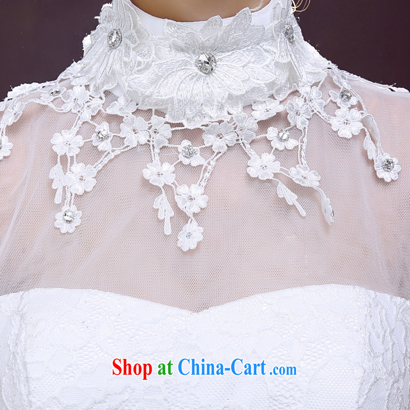 The married Yi wedding dresses new 2015 is also with sweet wedding beauty sexy back exposed bridal wedding white XXL, dumping the married Yi, shopping on the Internet