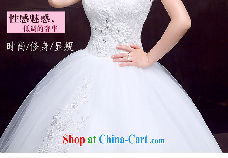The married Yi wedding dresses new 2015 shoulders flowers graphics thin with sweet Princess bride wedding custom white XXL pictures, price, brand platters! Elections are good character, the national distribution, so why buy now enjoy more preferential! Health