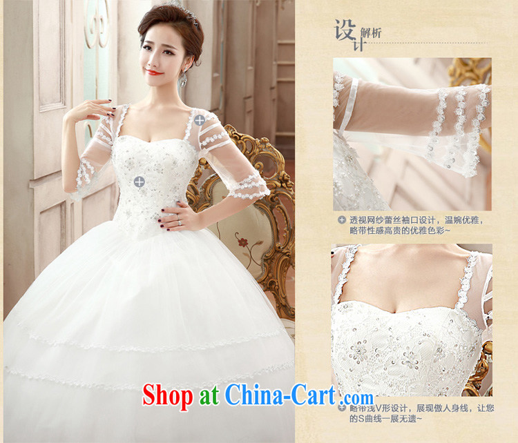 Honeymoon bride spring 2015 new wedding dresses romantic shoulders wedding Princess shaggy dress wedding white XL pictures, price, brand platters! Elections are good character, the national distribution, so why buy now enjoy more preferential! Health