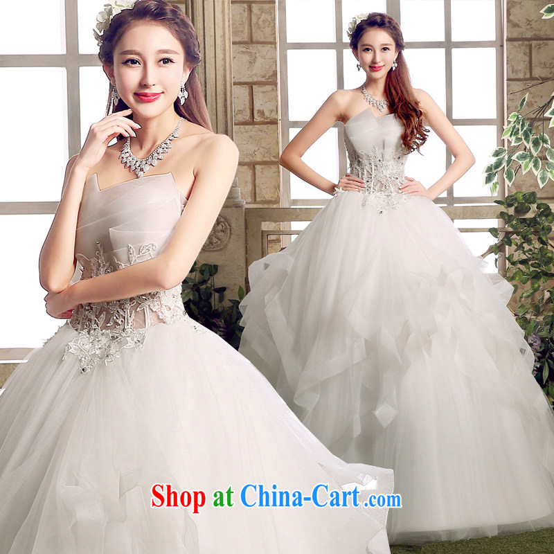Love, Norman spring 2015 winter new bridal wedding dresses wiped his chest to cultivating graphics thin Korean version simple and stylish Custom size to be done will not be refunded, and a love so Pang, shopping on the Internet