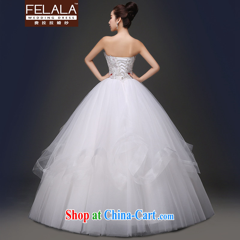 Ferrara 2015 new wedding dresses shaggy skirts manually staple-joo-waist with marriages served toast XL (2 feet 2), Ferrara wedding (FELALA), shopping on the Internet