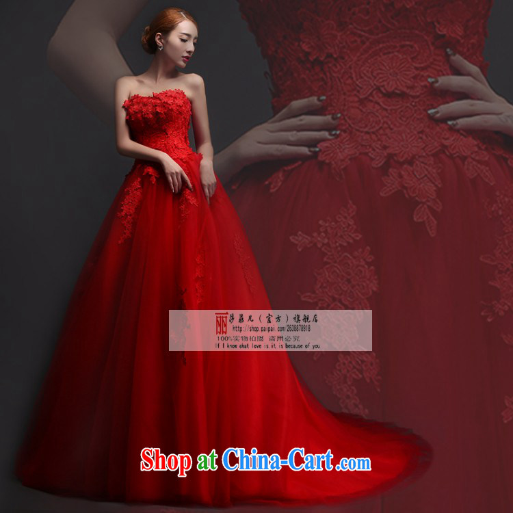 bare chest wedding dresses new 2015 red lace long marriages served toast short spring and winter evening dress red tail Customer to size made no final pictures, price, brand platters! Elections are good character, the national distribution, so why buy now enjoy more preferential! Health