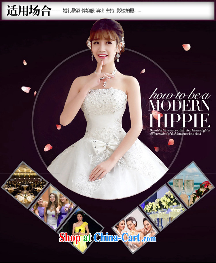 Time Syria, Japan, and South Korea wedding dresses Korean bridal white with bare chest sweet lovely bridal butterfly wedding dresses 2015 new white XXL pictures, price, brand platters! Elections are good character, the national distribution, so why buy now enjoy more preferential! Health