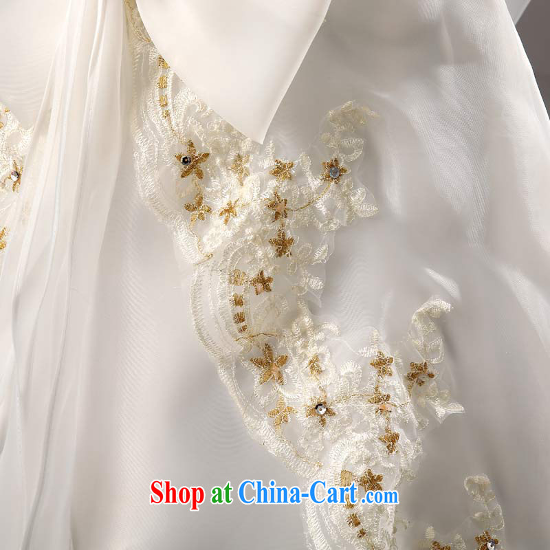 Baby bridal wedding dresses 2015 new spring and summer and stylish graphics thin bride wiped his chest Korean Beauty wedding white XXL, my dear bride (BABY BPIDEB), online shopping