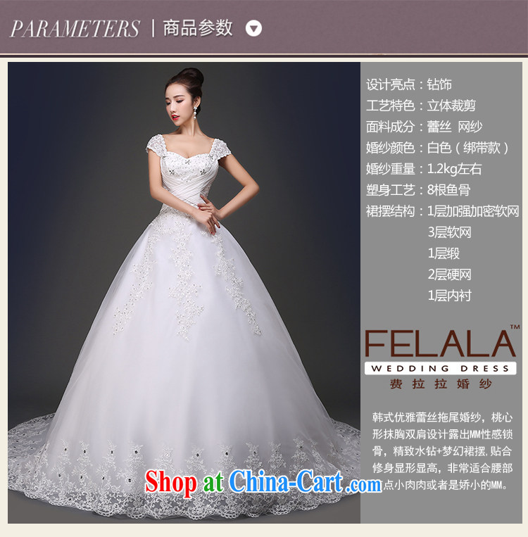 Ferrara 2015 spring and summer new dual-shoulder heart-shaped bare chest lace, tail wedding L (2 feet 1) pictures, price, brand platters! Elections are good character, the national distribution, so why buy now enjoy more preferential! Health
