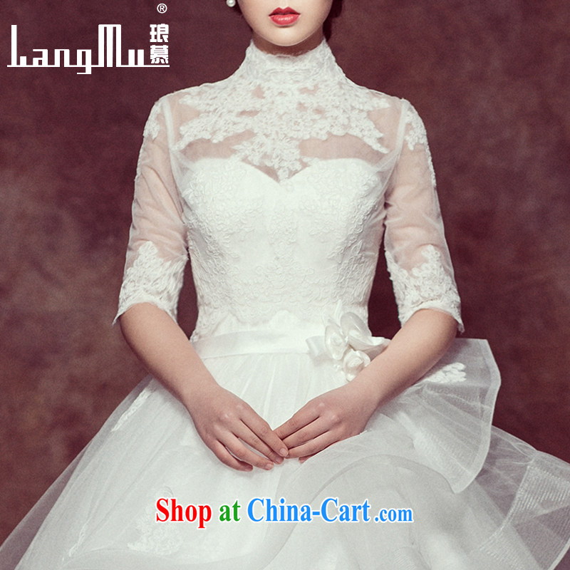 Luang Prabang in spring 2015 new stylish Korean wedding a shoulder wedding dresses simple bridal wedding dresses, a C 128 advanced customization, Luang Prabang, and, on-line shopping