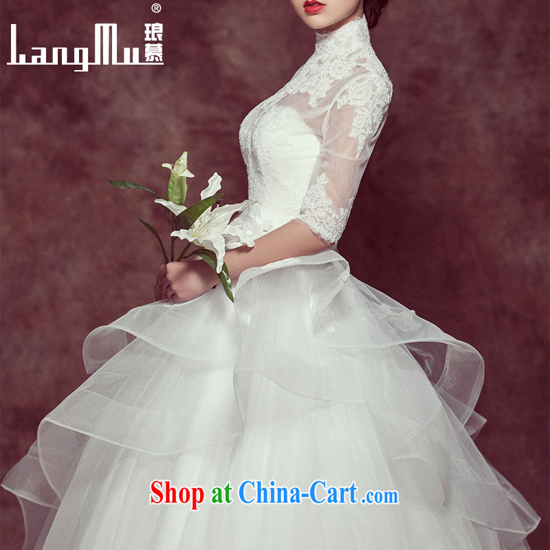 Luang Prabang in spring 2015 new stylish Korean wedding a shoulder wedding dresses simple bridal wedding dresses, a C 128 advanced customization, Luang Prabang, and, on-line shopping