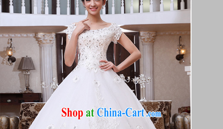 Beautiful ornaments 2015 new wedding Korean video thin with marriages a Field shoulder wedding white with XXL, pictures, price, brand platters! Elections are good character, the national distribution, so why buy now enjoy more preferential! Health