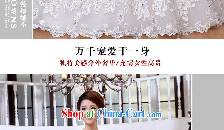 Beautiful ornaments 2015 new wedding Korean video thin with marriages a Field shoulder wedding white with XXL, pictures, price, brand platters! Elections are good character, the national distribution, so why buy now enjoy more preferential! Health