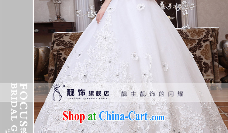 Beautiful ornaments 2015 new wedding Korean video thin with marriages a Field shoulder wedding white with XXL, pictures, price, brand platters! Elections are good character, the national distribution, so why buy now enjoy more preferential! Health