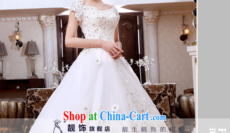 Beautiful ornaments 2015 new wedding Korean video thin with marriages a Field shoulder wedding white with XXL, pictures, price, brand platters! Elections are good character, the national distribution, so why buy now enjoy more preferential! Health