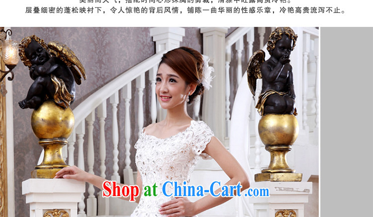 Beautiful ornaments 2015 new wedding Korean video thin with marriages a Field shoulder wedding white with XXL, pictures, price, brand platters! Elections are good character, the national distribution, so why buy now enjoy more preferential! Health