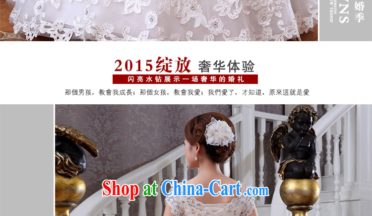 Beautiful ornaments 2015 new wedding Korean video thin with marriages a Field shoulder wedding white with XXL, pictures, price, brand platters! Elections are good character, the national distribution, so why buy now enjoy more preferential! Health