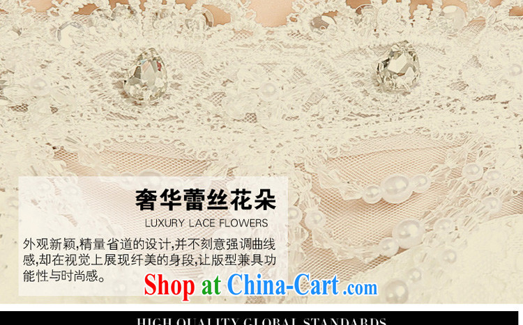 A good service is 2015 new spring and summer bridal wedding dress a shoulder collar with beauty graphics thin lace wedding white 2XL pictures, price, brand platters! Elections are good character, the national distribution, so why buy now enjoy more preferential! Health