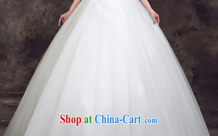 A good service is 2015 new spring and summer bridal wedding dress a shoulder collar with beauty graphics thin lace wedding white 2XL pictures, price, brand platters! Elections are good character, the national distribution, so why buy now enjoy more preferential! Health