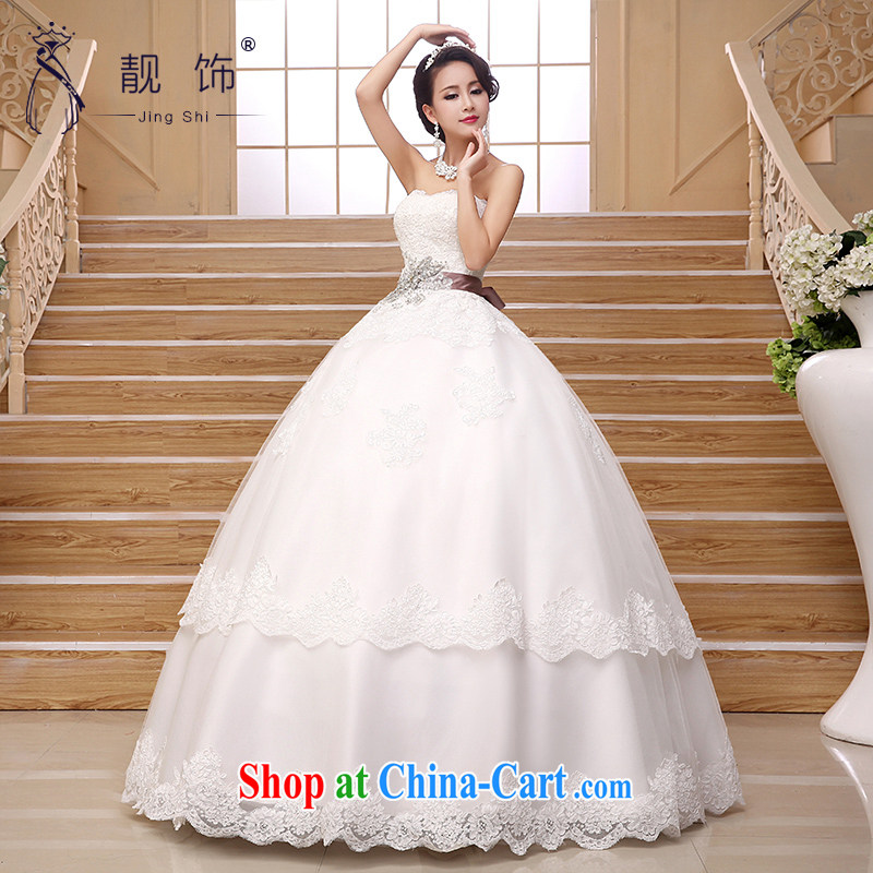 Beautiful ornaments 2015 new wiped his chest, wedding Korean modern luxury lace diamond jewelry bridal wedding dresses white wedding dresses up to contact customer service, beautiful ornaments JinGSHi), and, shopping on the Internet