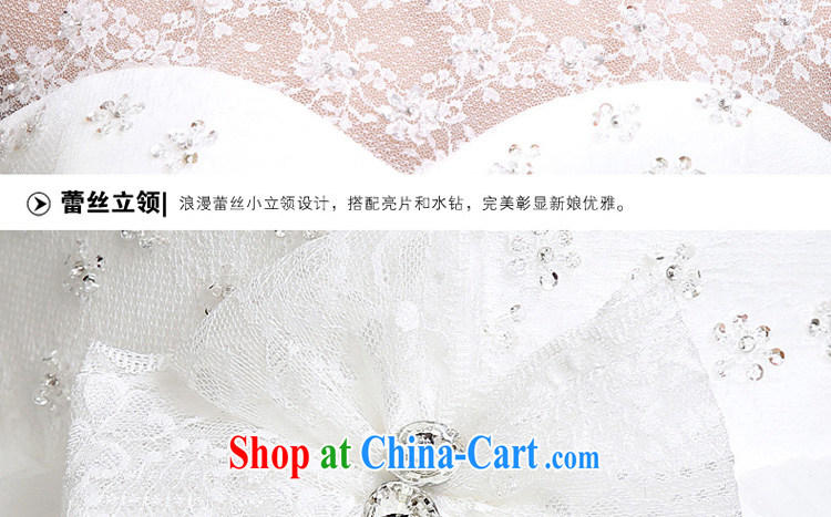 A good service is 2015 new spring and summer bridal dresses with lace shoulders Korean Beauty graphics thin marriage wedding white 2XL pictures, price, brand platters! Elections are good character, the national distribution, so why buy now enjoy more preferential! Health