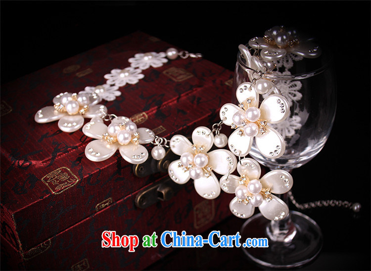 Han Park (cchappiness) new high-end atmosphere, trim the ear ornaments white lace parquet Pearl set link white are code pictures, price, brand platters! Elections are good character, the national distribution, so why buy now enjoy more preferential! Health