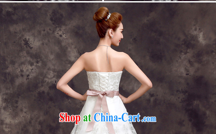 A good service is a Korean-style bridal wedding dress 2015 new spring and summer stylish wiped chest simple beauty with wedding white 2XL pictures, price, brand platters! Elections are good character, the national distribution, so why buy now enjoy more preferential! Health