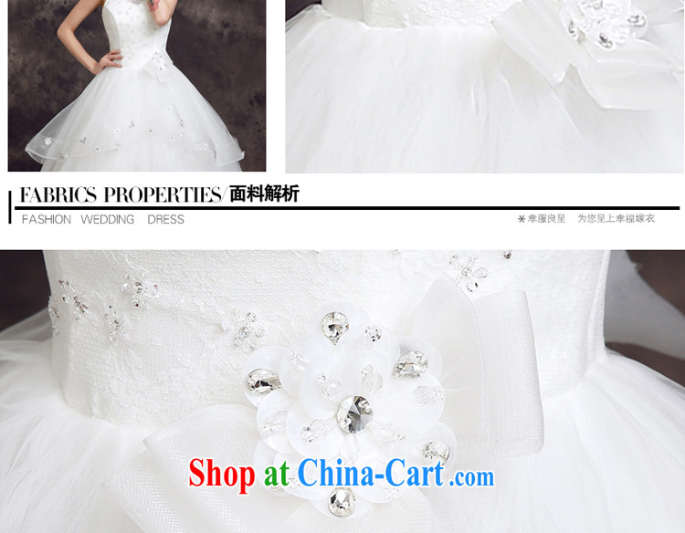 A good service is a Korean-style bridal wedding dress 2015 new spring and summer stylish lace-up also with graphics thin wedding white 2XL pictures, price, brand platters! Elections are good character, the national distribution, so why buy now enjoy more preferential! Health