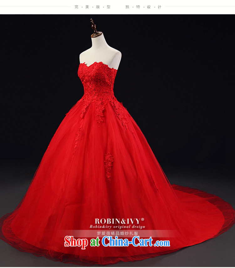 Paul love Ms Audrey EU Yuet-mee, RobinIvy) 2015 new wedding dresses custom bare chest bridal wedding H 13,867 red XL pictures, price, brand platters! Elections are good character, the national distribution, so why buy now enjoy more preferential! Health