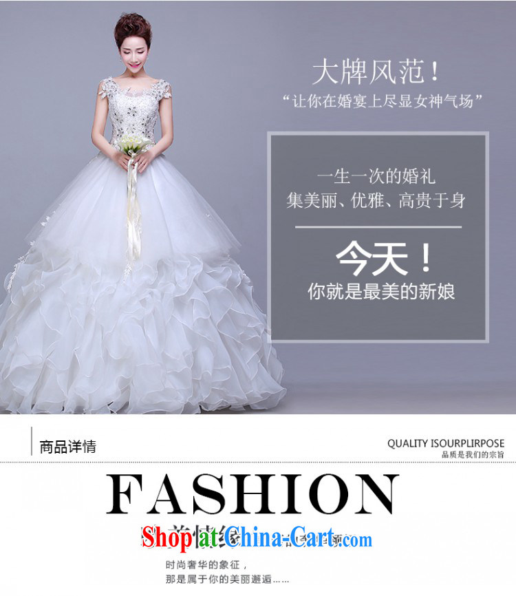wedding dresses New Spring, Summer 2015 bride's minimalist Korean-style marriage double-shoulder a shoulder to align the code wedding customer size made no final pictures, price, brand platters! Elections are good character, the national distribution, so why buy now enjoy more preferential! Health