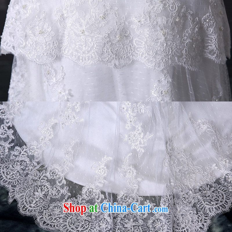 DressilyMe custom wedding - 2015 new lace straps have been cultivating the cake dress wedding retro elegant lace bridal gown White - out of stock 25 day shipping XL, DRESSILY ME OCCASIONS WEAR ON - LINE, shopping on the Internet