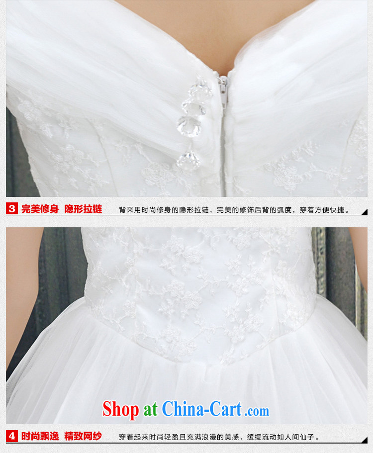 wedding dresses new 2015 with a field shoulder A swing Wedding Video thin spring and summer Korean bridal shoulders white XL pictures, price, brand platters! Elections are good character, the national distribution, so why buy now enjoy more preferential! Health