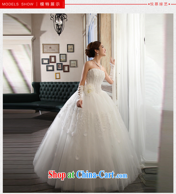 wedding dresses new 2015 Korean wiped chest white beauty graphics thin Princess with shaggy dress white XL pictures, price, brand platters! Elections are good character, the national distribution, so why buy now enjoy more preferential! Health
