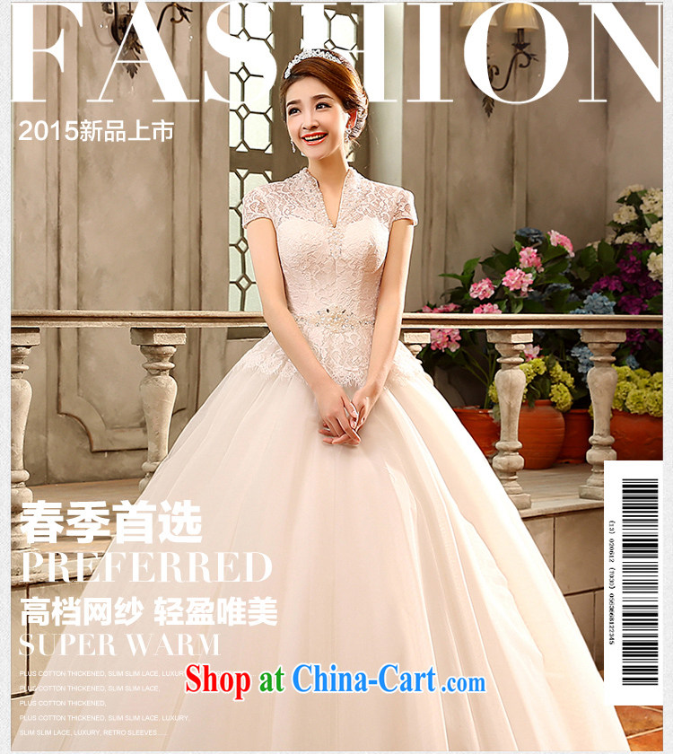 wedding dresses new 2015 Korean-style retro wedding dresses with a shoulder graphics thin package shoulder bridal white XL pictures, price, brand platters! Elections are good character, the national distribution, so why buy now enjoy more preferential! Health