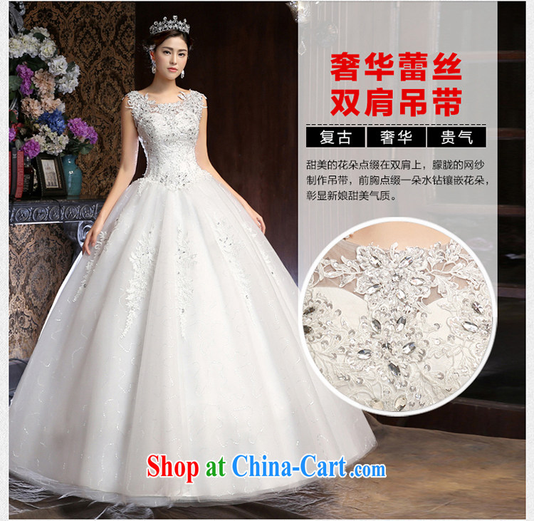 wedding dresses new 2015 Korean-style retro white wedding a Field shoulder graphics thin with white L pictures, price, brand platters! Elections are good character, the national distribution, so why buy now enjoy more preferential! Health