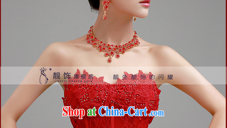 Beautiful ornaments 2015 new wedding dresses jewelry accessories and ornaments necklace earrings set bridal wedding jewelry necklace earrings two-piece pictures, price, brand platters! Elections are good character, the national distribution, so why buy now enjoy more preferential! Health