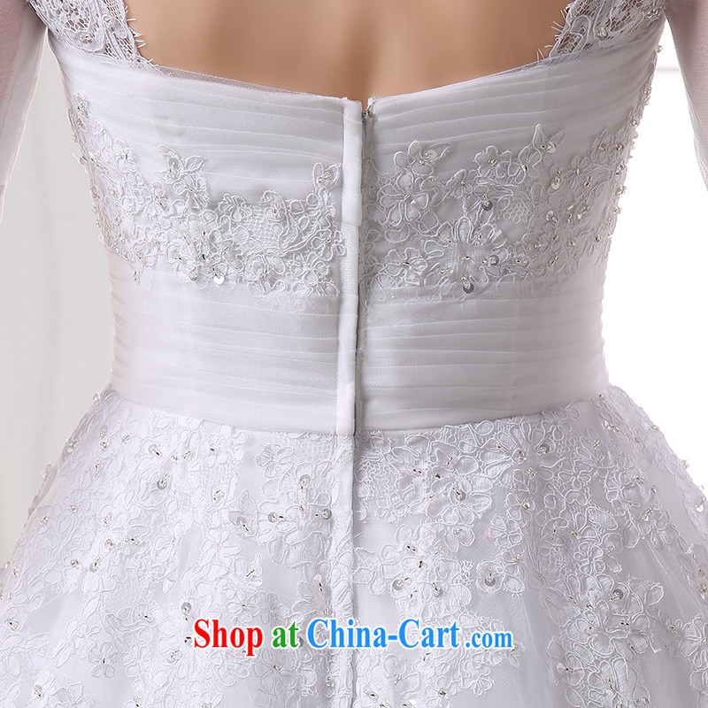 DressilyMe custom wedding - 2015 lace 7 cuff beauty package shoulder zipper, A field wedding erase chest lace inserts drill bridal gown ivory - out of stock 25 day shipping XL, DRESSILY ME OCCASIONS WEAR ON - LINE, shopping on the Internet