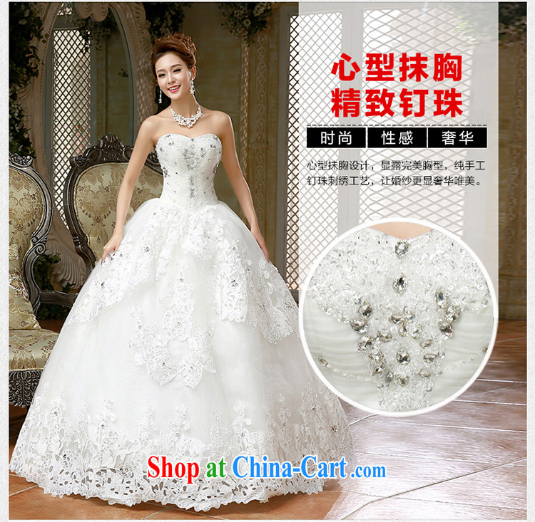 2015 new wiped his chest, wedding dresses video thin beauty Diamond Wedding Korean marriages spring and summer white XL pictures, price, brand platters! Elections are good character, the national distribution, so why buy now enjoy more preferential! Health