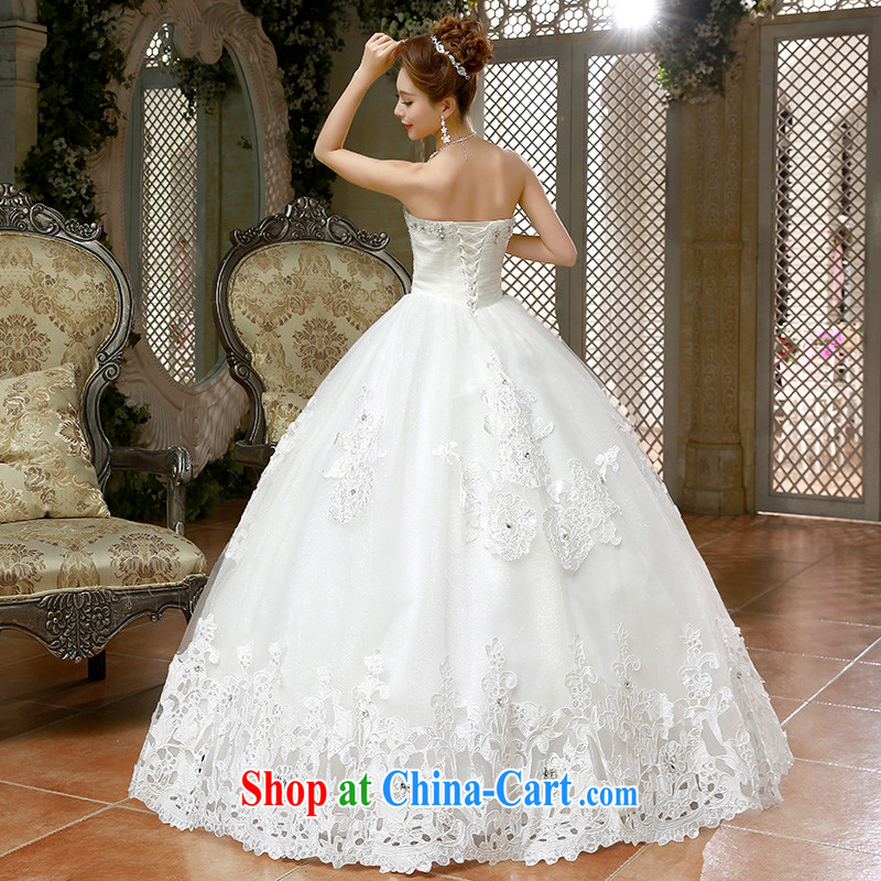 2015 new wiped his chest, wedding dresses video thin beauty Diamond Wedding Korean marriages spring and summer white XL, Hyatt, married, and, on-line shopping