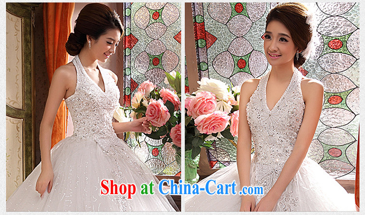wedding dresses new 2015 Korean white Princess beauty graphics thin wall also straps V-neck sexy white XL pictures, price, brand platters! Elections are good character, the national distribution, so why buy now enjoy more preferential! Health