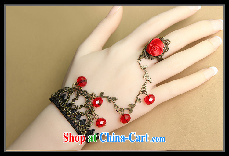 Han Park (cchappiness) 2015 hot selling Korean jewelry retro lace Hand chain wedding Boutique Suite jewelry rings one red pictures, price, brand platters! Elections are good character, the national distribution, so why buy now enjoy more preferential! Health