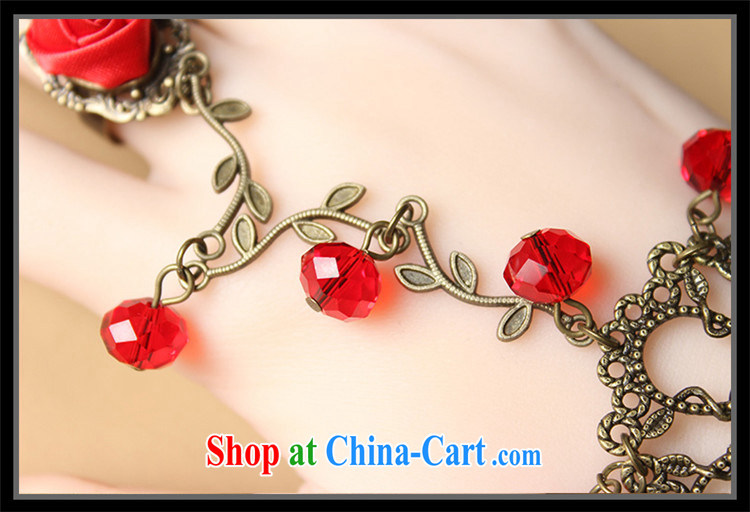 Han Park (cchappiness) 2015 hot selling Korean jewelry retro lace Hand chain wedding Boutique Suite jewelry rings one red pictures, price, brand platters! Elections are good character, the national distribution, so why buy now enjoy more preferential! Health