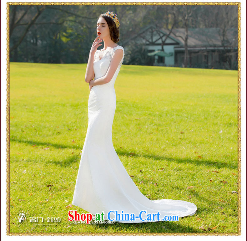 The bride's 2015 new lace crowsfoot Korean sweet Princess cultivating small tail wedding dresses 230 M pictures, price, brand platters! Elections are good character, the national distribution, so why buy now enjoy more preferential! Health