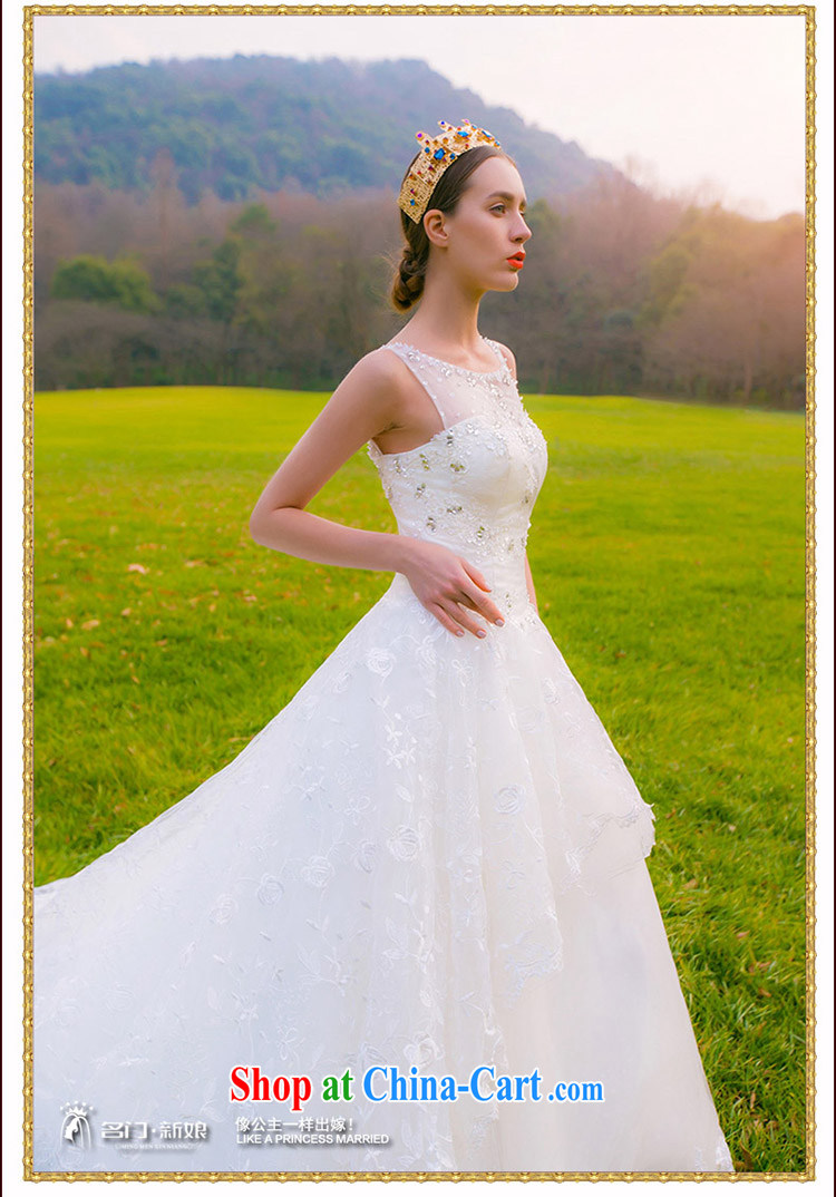 The bride's new 2015 Korean Princess Deluxe lace wedding dresses the Field shoulder Openwork design 874 with L, pictures, price, brand platters! Elections are good character, the national distribution, so why buy now enjoy more preferential! Health