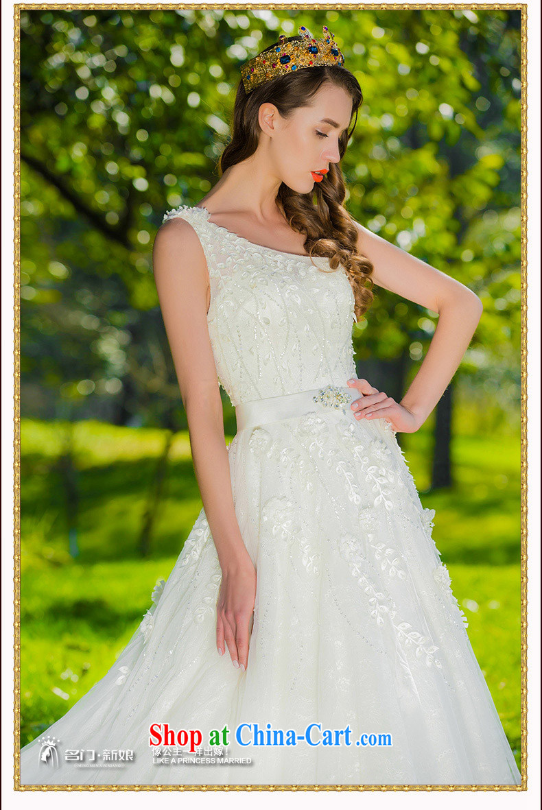 The bride's 2015 new single shoulder wedding manual three-dimensional decorative lace fabric tail wedding 538 L pictures, price, brand platters! Elections are good character, the national distribution, so why buy now enjoy more preferential! Health