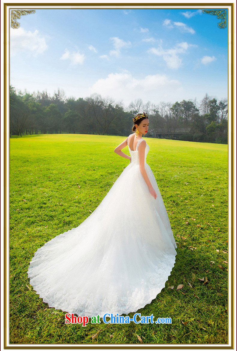 The bride's stylish and simple wedding 2015 new wedding Deluxe lace-tail 570 L pictures, price, brand platters! Elections are good character, the national distribution, so why buy now enjoy more preferential! Health